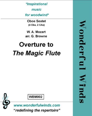 THE MAGIC FLUTE Overture (score & parts)
