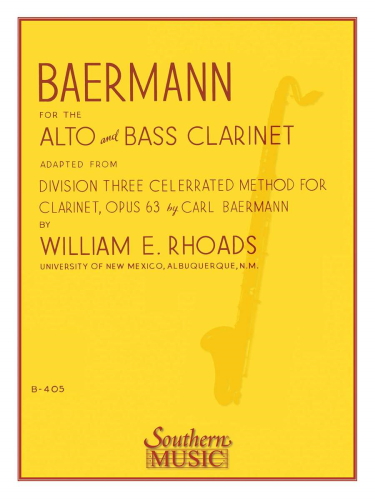 BAERMANN for the Alto & Bass Clarinet