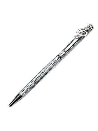 PEN WITH CHARM Silver Colour (in Presentation Pouch)
