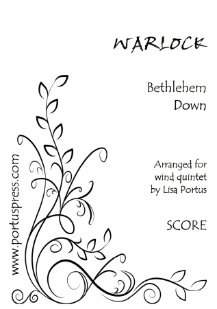 BETHLEHEM DOWN (score & parts)