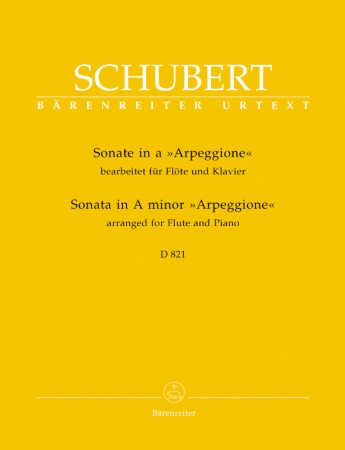SONATA in A minor 'Arpeggione', D821