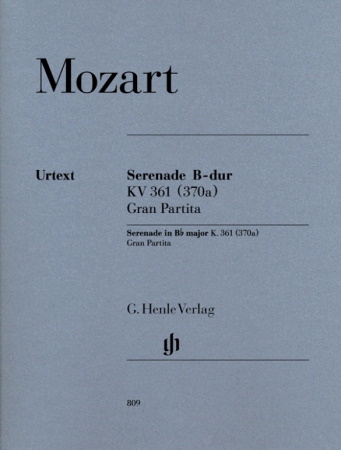 GRAN PARTITA in Bb major KV 361 (set of parts)