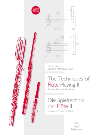 THE TECHNIQUES OF FLUTE-PLAYING Volume 2 + CD