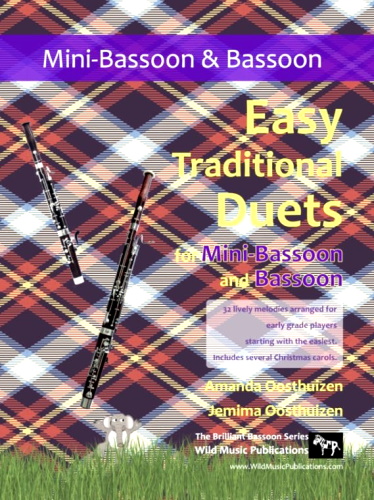 EASY TRADITIONAL DUETS for Mini-Bassoon and Bassoon