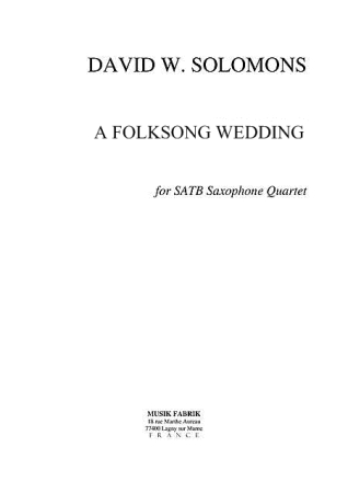 A FOLKSONG WEDDING