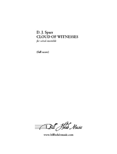 CLOUD OF WITNESSES (conductor score)