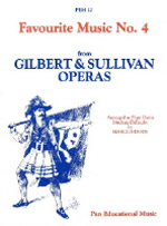 FAVOURITE MUSIC from Gilbert & Sullivan Operas