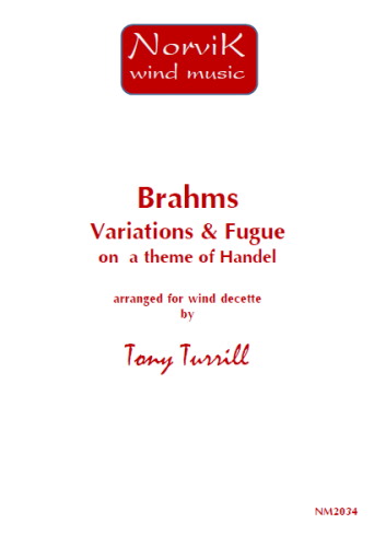 VARIATIONS AND FUGUE on a Theme of Handel (score & parts)