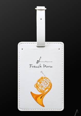 LUGGAGE TAG French Horn