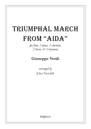 TRIUMPHAL MARCH from 'Aida' (parts only)