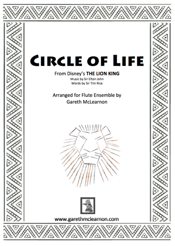CIRCLE OF LIFE (score & parts)