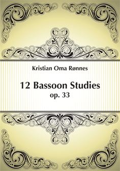 12 BASSOON STUDIES Op.33