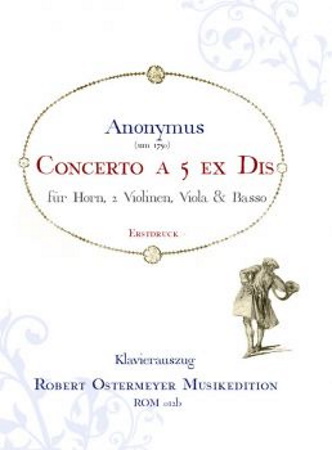 CONCERTO a 5 score