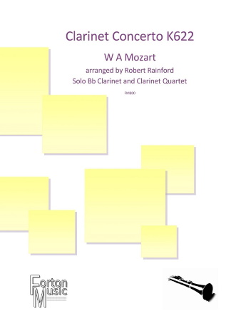 CONCERTO FOR CLARINET K622 (score & parts) - Digital Edition