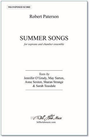 SUMMER SONGS (piano/vocal score)