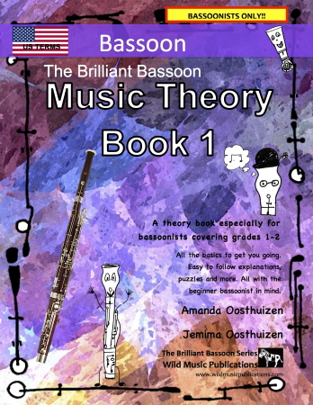 THE BRILLIANT BASSOON Music Theory Book 1 (US Edition)