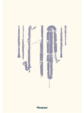 GREETING CARD Woodwind