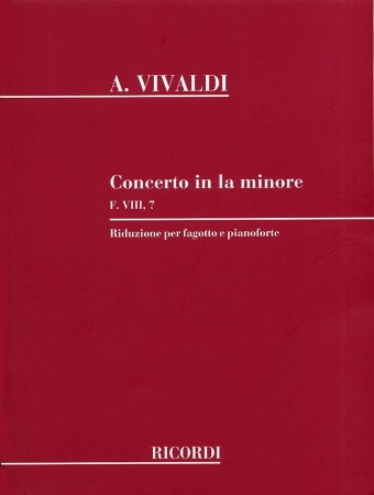 CONCERTO in A minor FVIII/7 PV72 RV497 Op.45 No.6