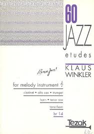 60 JAZZ ETUDES for Treble Clef Melody Instruments