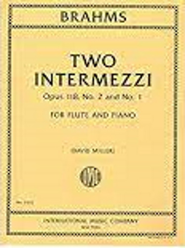 TWO INTERMEZZI Op.118 Nos. 1 & 2