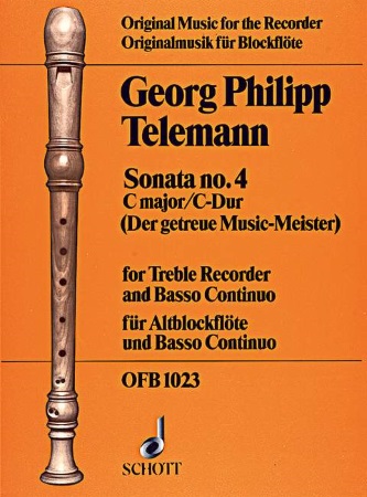 SONATA No.4 in C (Der getreue Music-Meister)