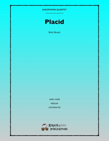 PLACID (score & parts)