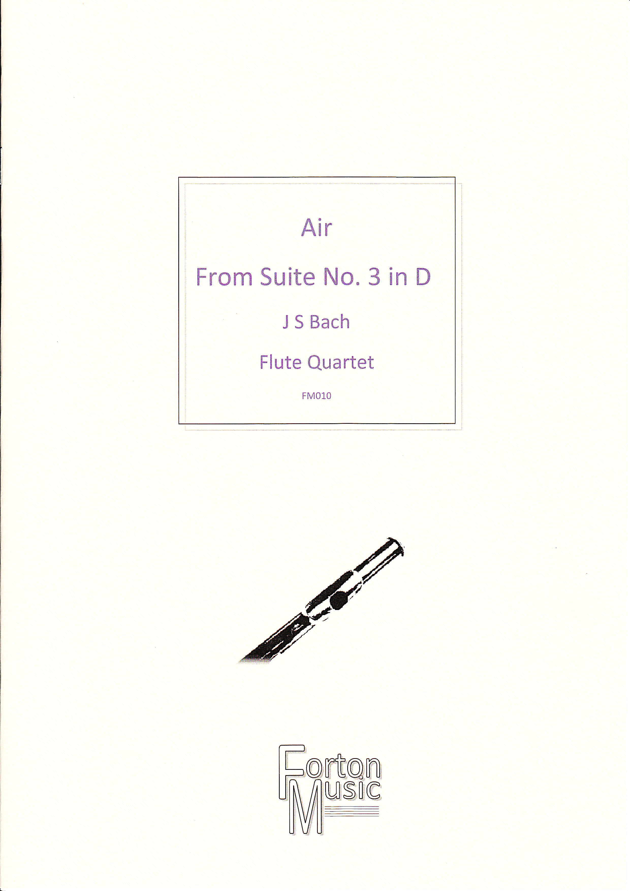 AIR FROM SUITE No.3 in D