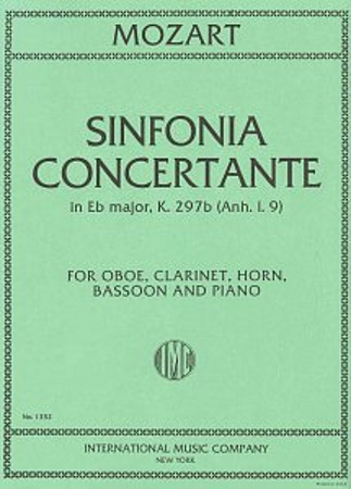 SINFONIA CONCERTANTE in Eb KV297b