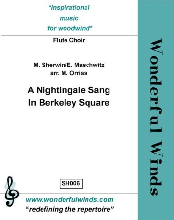 A NIGHTINGALE SANG IN BERKELEY SQUARE (score & parts)