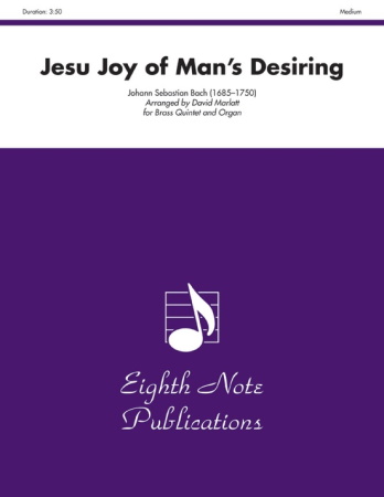 JESU JOY OF MAN'S DESIRING (score & parts)