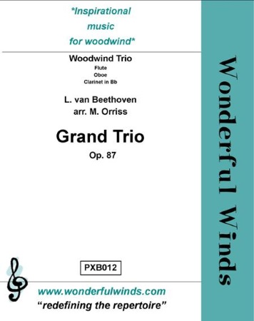 GRAND TRIO Op.87 (score & parts)