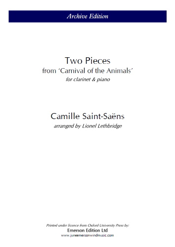 TWO PIECES from Carnival of the Animals