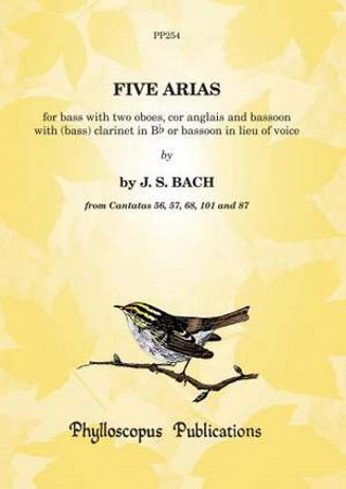 FIVE ARIAS from Cantatas 56, 57, 68, 101 & 87