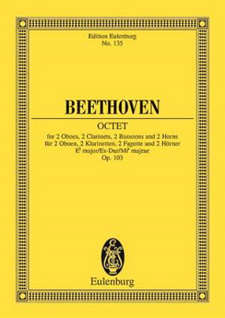 OCTET in Eb major Op.103 (miniature score)