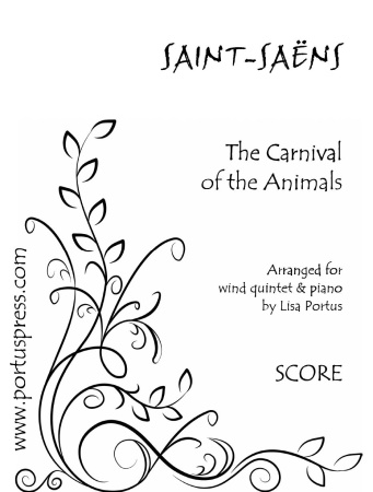 THE CARNIVAL OF THE ANIMALS (score & parts)