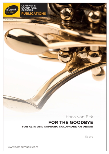 FOR THE GOODBYE (score & parts)