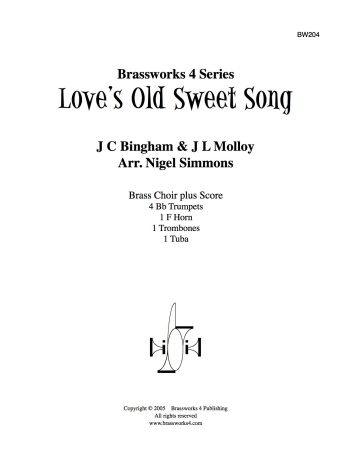 LOVE'S OLD SWEET SONG