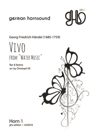 VIVO from Water Music (score & parts)