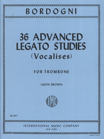 36 ADVANCED LEGATO STUDIES (Vocalises)