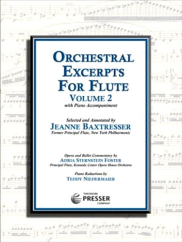 ORCHESTRAL EXCERPTS FOR FLUTE Volume 2