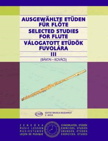 SELECTED STUDIES FOR FLUTE Volume 3