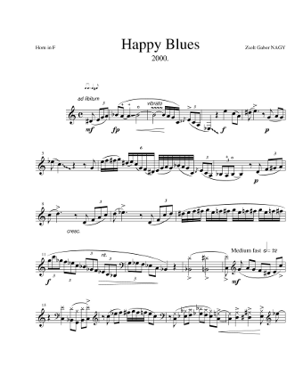 HAPPY BLUES