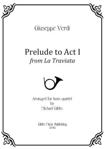 PRELUDE to Act I (score & parts)