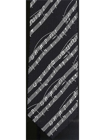 SILK TIE Sheet Music (Black)