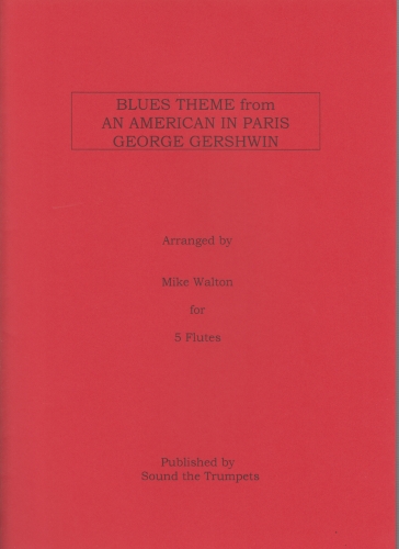 BLUES THEME from An American in Paris (score & parts)