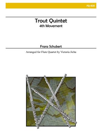THE TROUT QUINTET 4th Movement (score & parts)