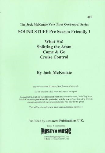 SOUND STUFF Pre Season Friendly 1 (score & parts)