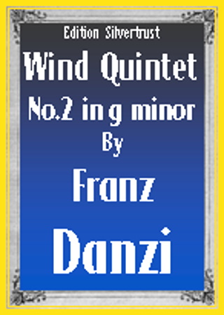 WIND QUINTET in G minor, Op.56 No.2 (score & parts)