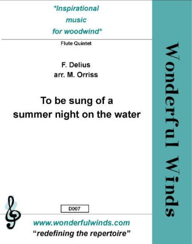 TO BE SUNG OF A SUMMER NIGHT ON THE WATER complete