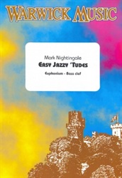 EASY JAZZY 'TUDES for Euphonium/Baritone + Online Audio (bass clef)